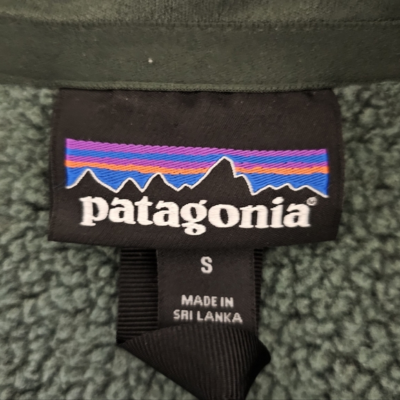 Patagonia Better Sweater Full Zip Fleece Jacket Green Size Small STY25527 - Picture 9 of 10